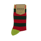 Dapper Elf // Striped Socks - Zockz