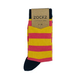 Highlighter // Striped Socks - Zockz
