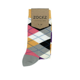 Summer Hues // Argyle Socks - Zockz