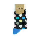 Dark Mint // Polka Dot Socks - Zockz
