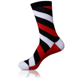 Black Rose // Striped Socks - Zockz