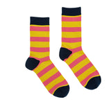 Highlighter // Striped Socks - Zockz