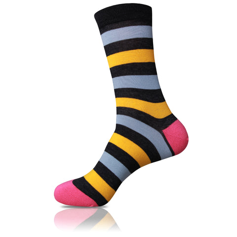Jammin Hive // Striped Socks - Zockz