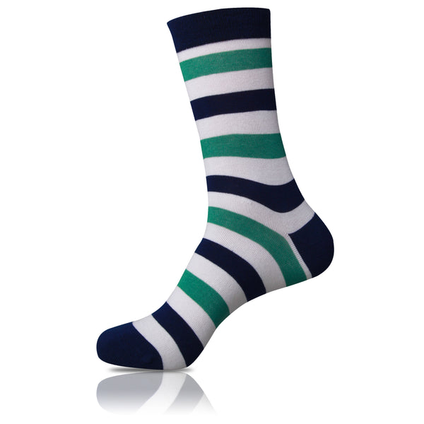 Spearmint // Striped Socks - Zockz