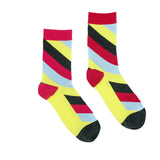 Slanty // Striped Socks - Zockz