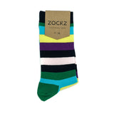 Neon Roads // Striped Socks - Zockz