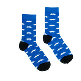 La Moustache Bleu // Patterned Socks - Zockz