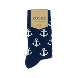 Captain White // Patterned Socks - Zockz