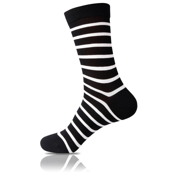 Zebra // Striped Socks - Zockz