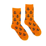 Captain Orange // Patterned Socks - Zockz