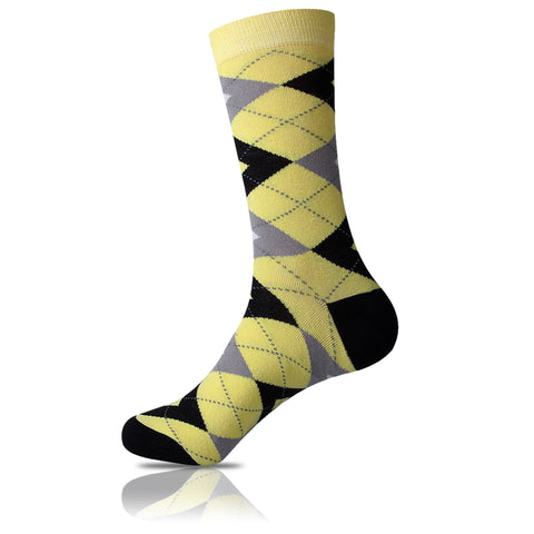 Highlighter Obsessed // Argyle Socks - Zockz