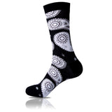 Paisley Whites // Patterned Socks - Zockz