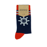 Ship Wheel // Patterned Socks - Zockz